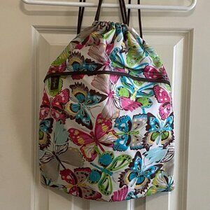 Thirty One Gifts Butterfly Cinch Sack